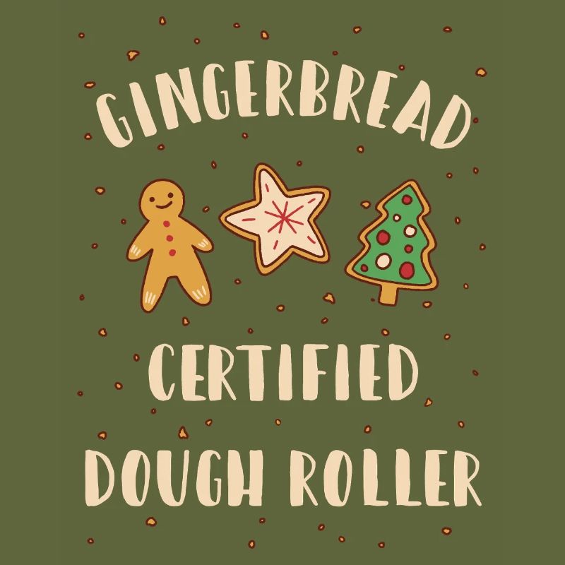 Gingerbread Dough Roller - Christmas Baking