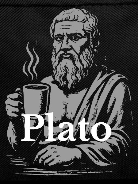 Plato Coffee Cup Portrait