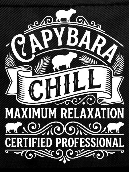 Capybara Chill Ornament