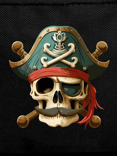 Pirate Captain Skull & Bones