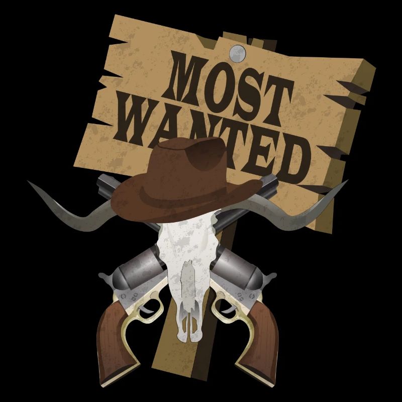 MOST WANTED Wild West Style