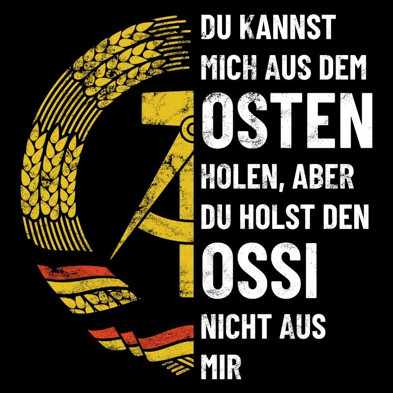 DDR Osten, Ossi Spruch Geschenk
