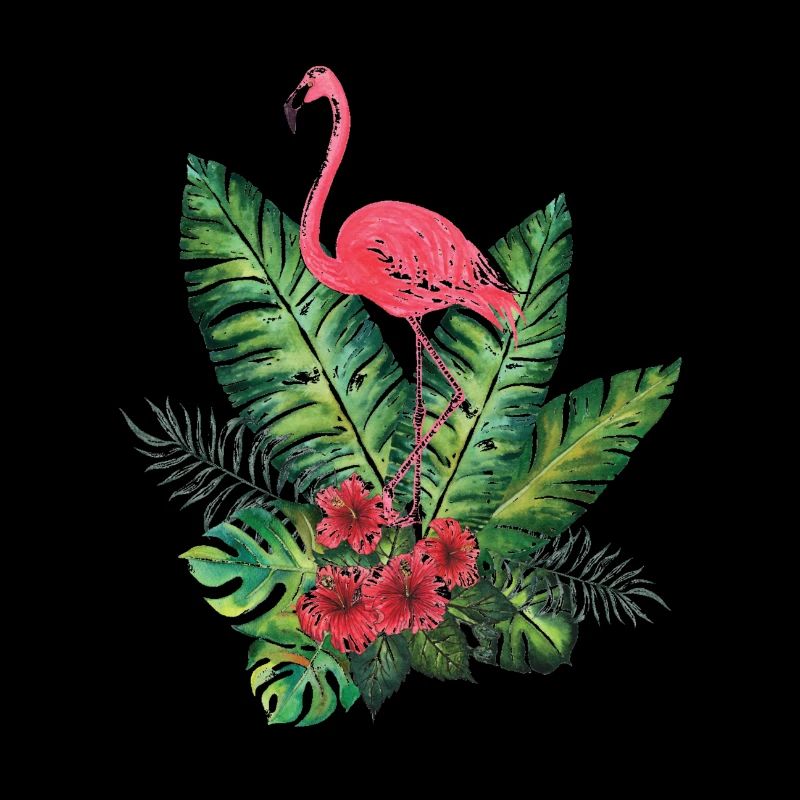 Flamant Rose tropical