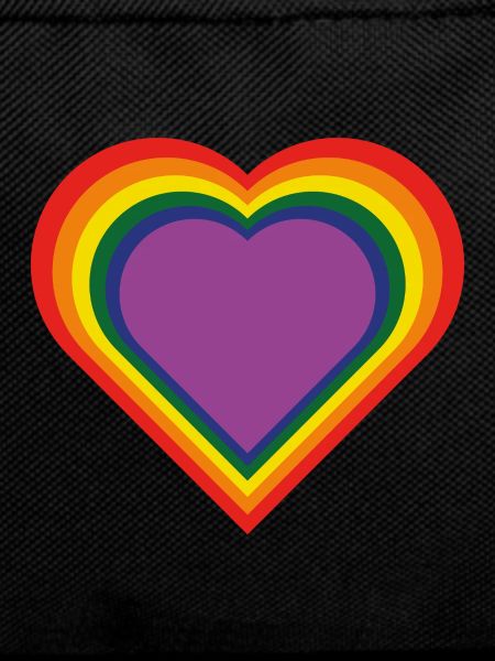 Regenbogen-Herz