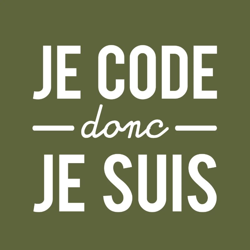 Je code donc je suis humour codeur