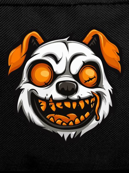 Hund Halloween Zombie