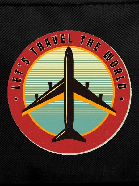 Airplane travel vacation