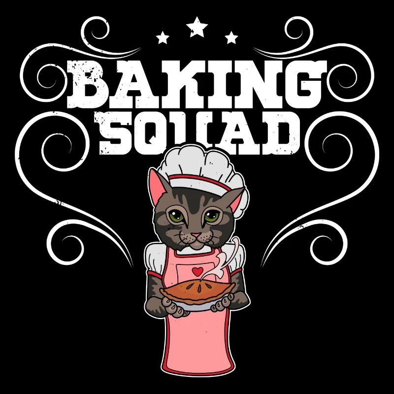 Cat Dessert Pastry Baking Gift