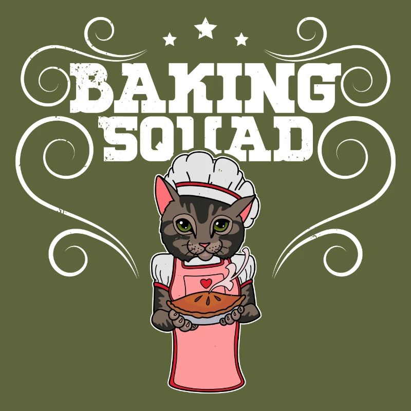 Cat Dessert Pastry Baking Gift