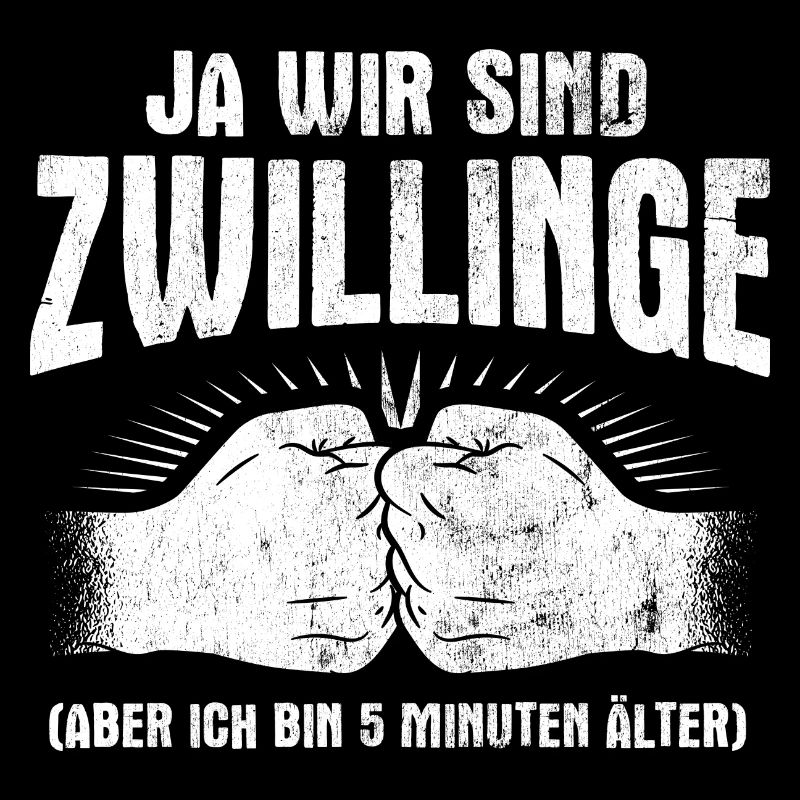 Geschenk Zwillinge Zwilling