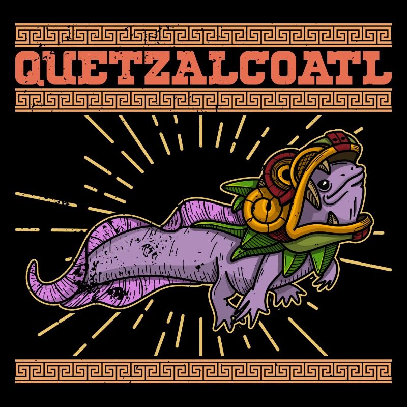 Quetzalcoatl Axolotl Mexico Aztecs Deity