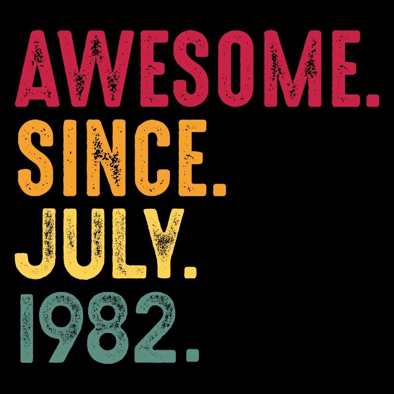 July 1982 - 40th birthday gift. Awesome.