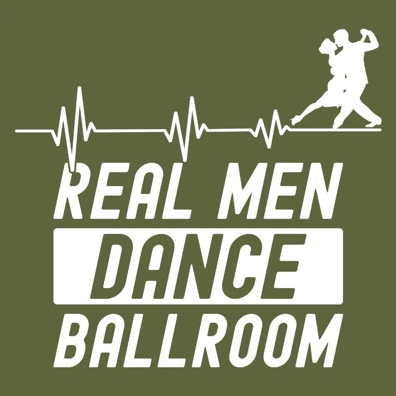 Real Men Dancing Partner Dance Couple Dance