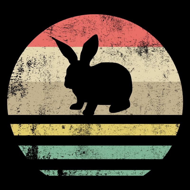 Easter Rabbit Retro Gift