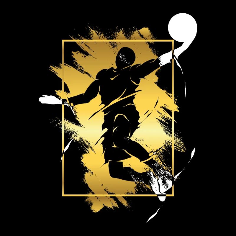 Basketteur Basketteur Dunking Gold Splash