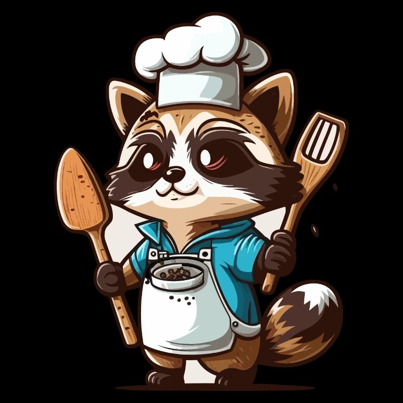 Raccoon Kitchen