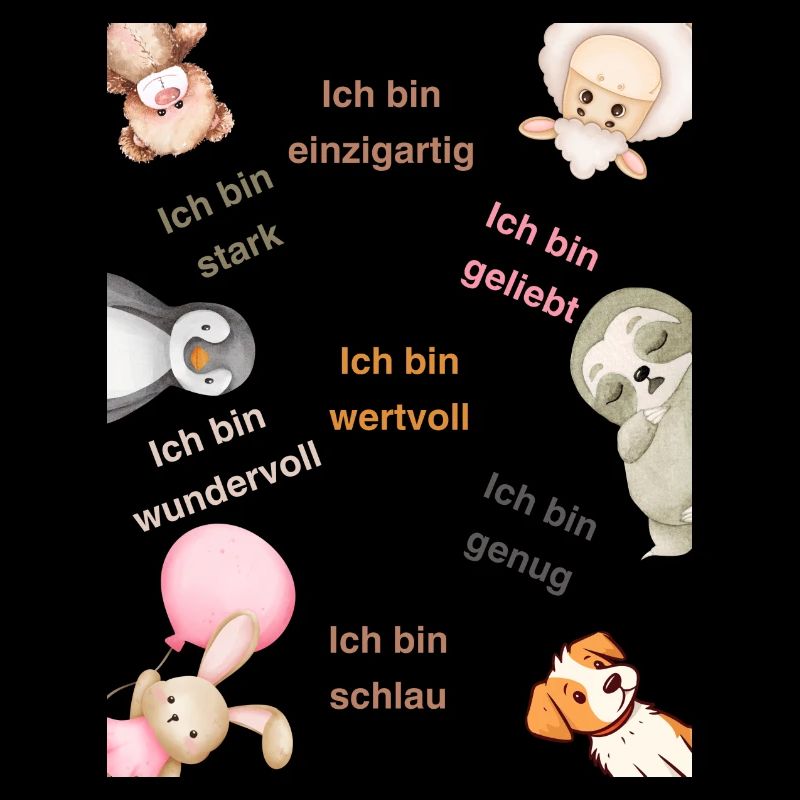 Affirmation Ich bin