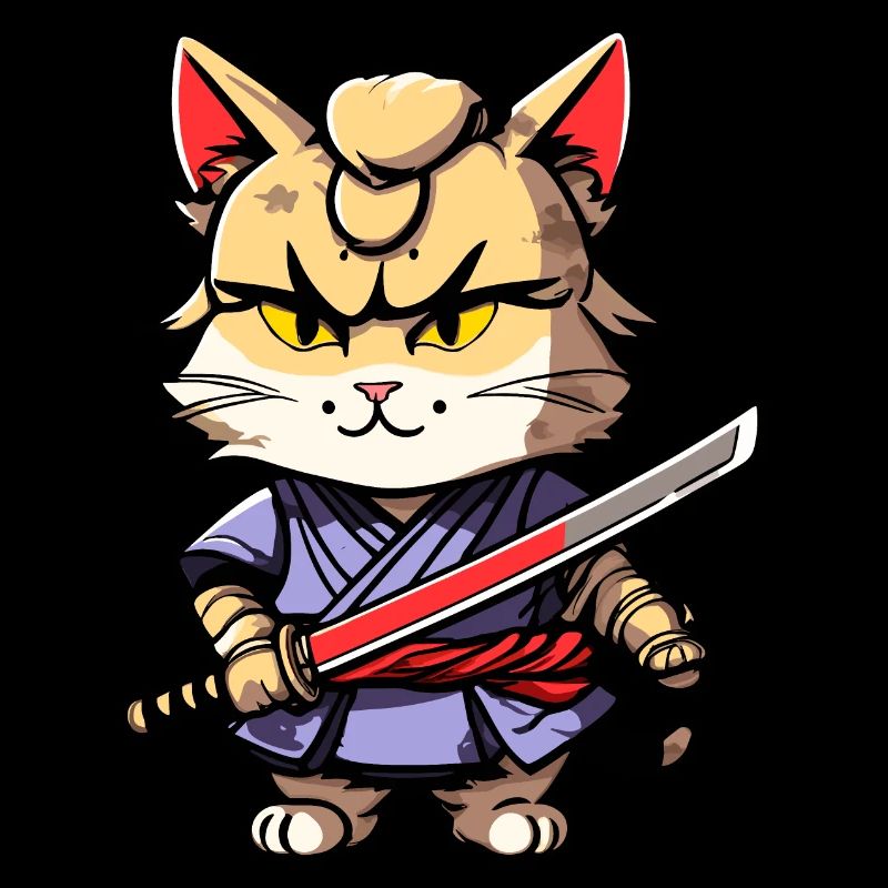 Chat samouraï #31