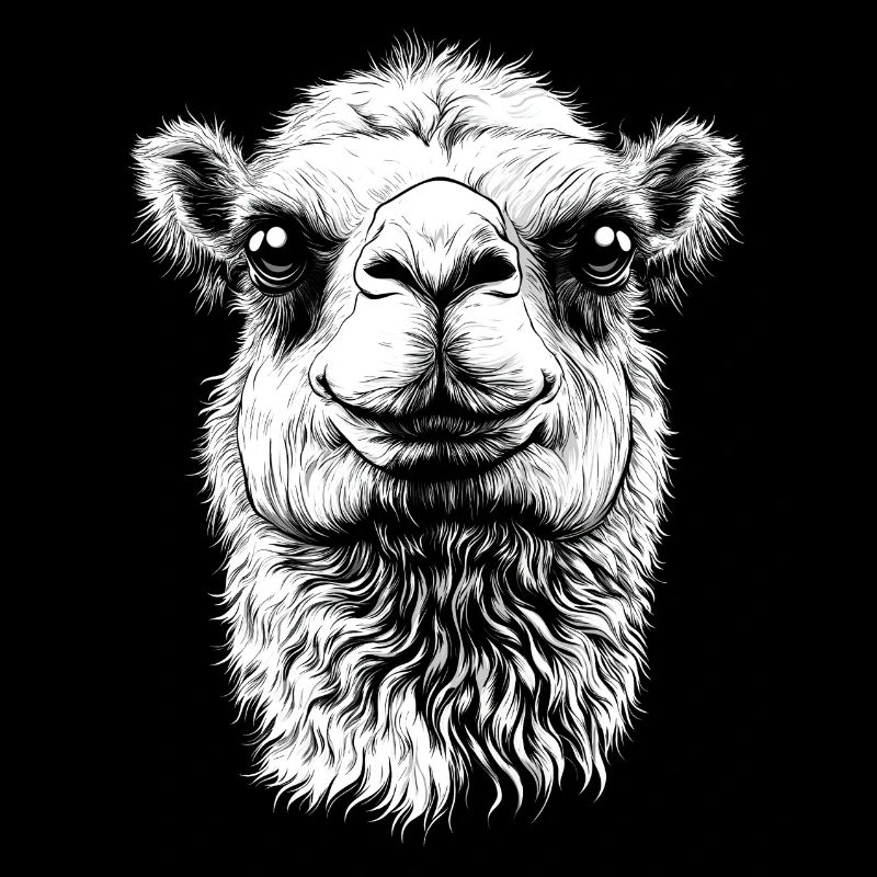 Camel Portrait Dromedary Bactrian Animals Animal