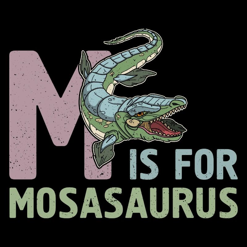 Reptilien Urzeit Mosasaurus Spruch Geschenk