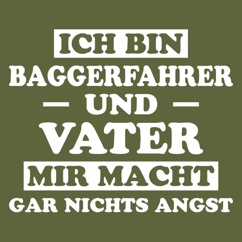 Baggerfahrer Lustiger Spruch Beruf Bagger Geschenk