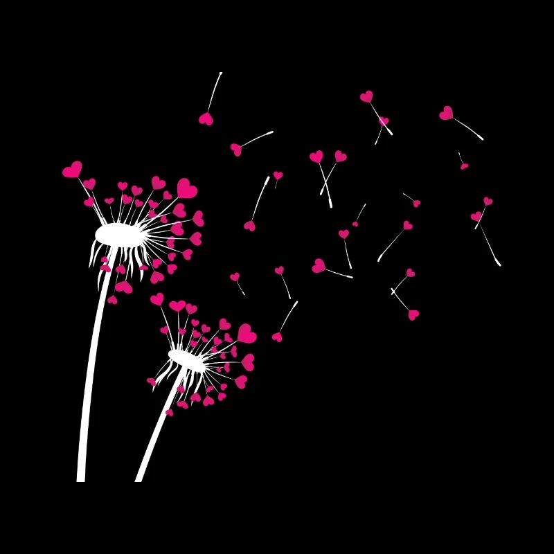 Dandelion heart