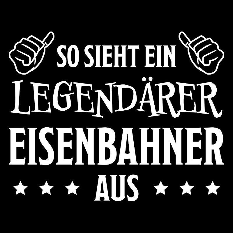 Eisenbahner Spruch Eisenbahn Lokführer Geschenk