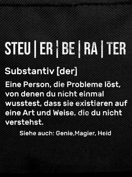 Steuerberater Beruf Spruch
