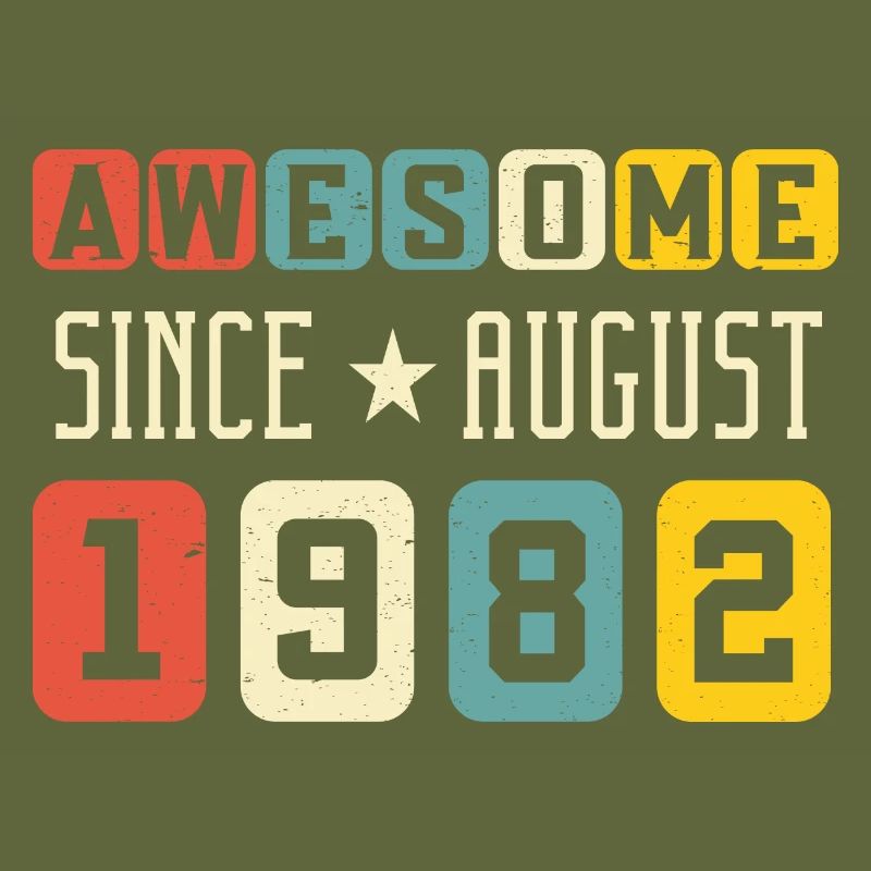 August 1982 - 40th birthday gift. Awesome.