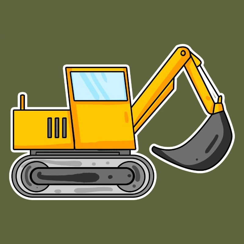 Bagger Baustelle Baggerfahrer