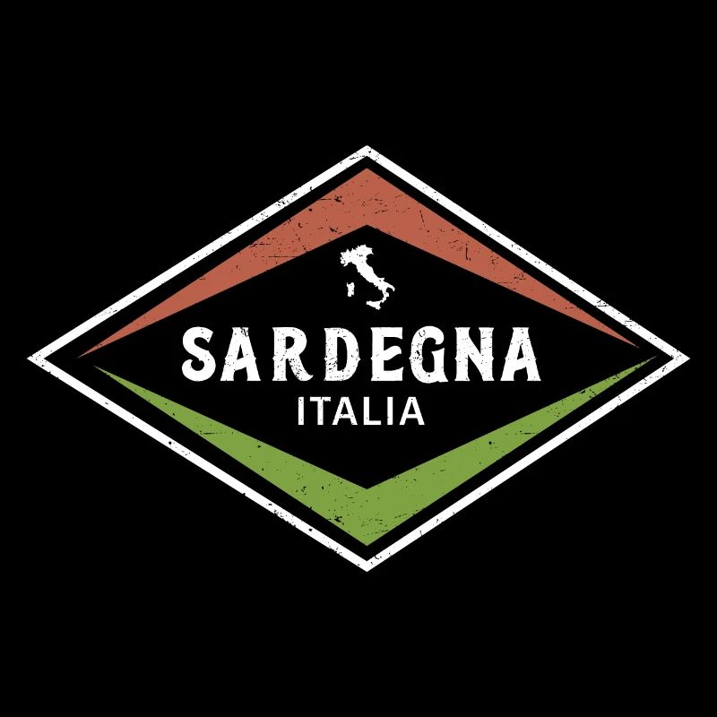 Sardaigne Italie Vacances Voyage Île Drapeau