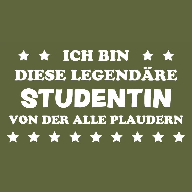 Studentin Spruch Universität Studentin Geschenk
