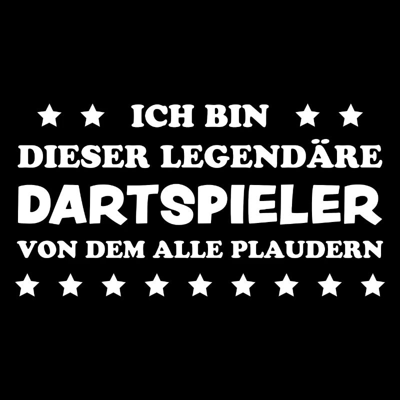 Dartspieler Witz Spruch Darts Dartpfeil Geschenk