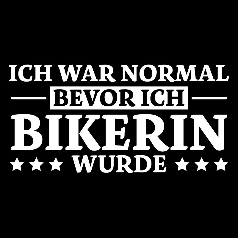 Bikerin Spruch Biker Lustiges Bikerin Geschenk