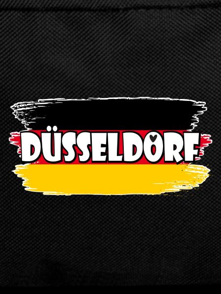 Düsseldorf Deutschland Flagge