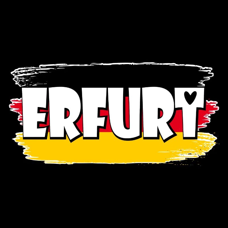 Flag: Erfurt, Germany