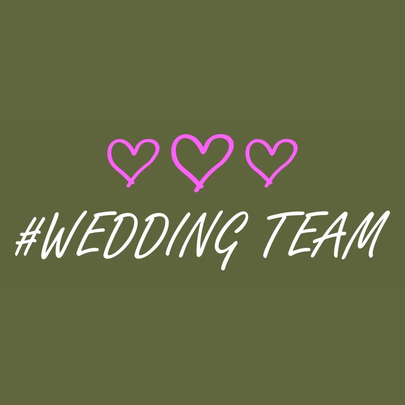Wedding Team Hearts