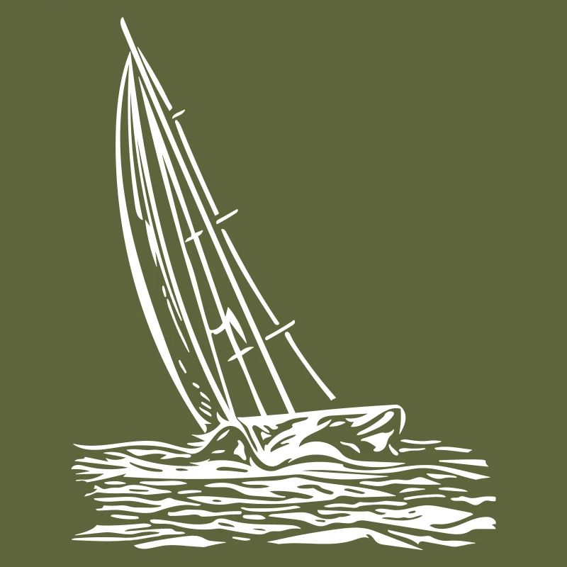 Segelboot am Wind