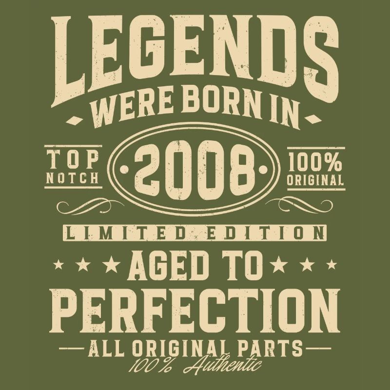 Legenden wurden 2008 geboren