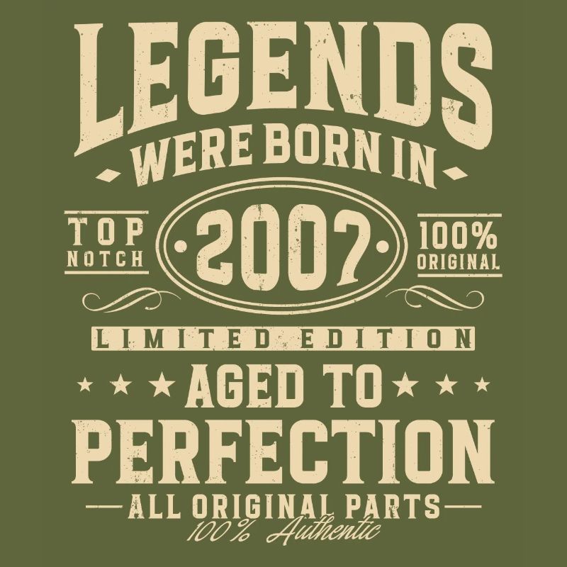 Legends were born in 2007