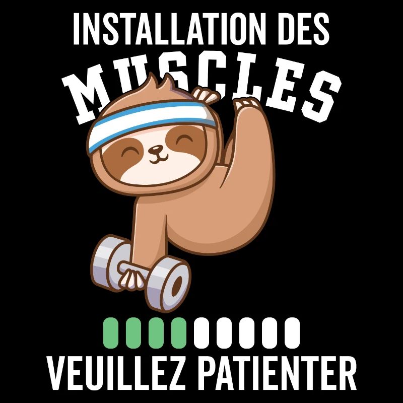Muskelinstallation: Bitte warten