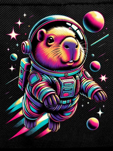 Capybaras Cute Capybara Astronaut