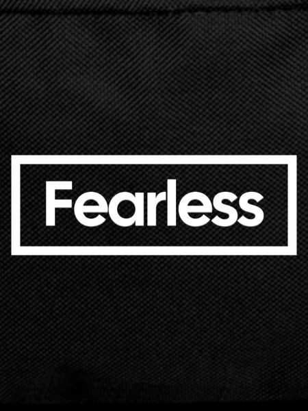 Fearless Typo Black & White