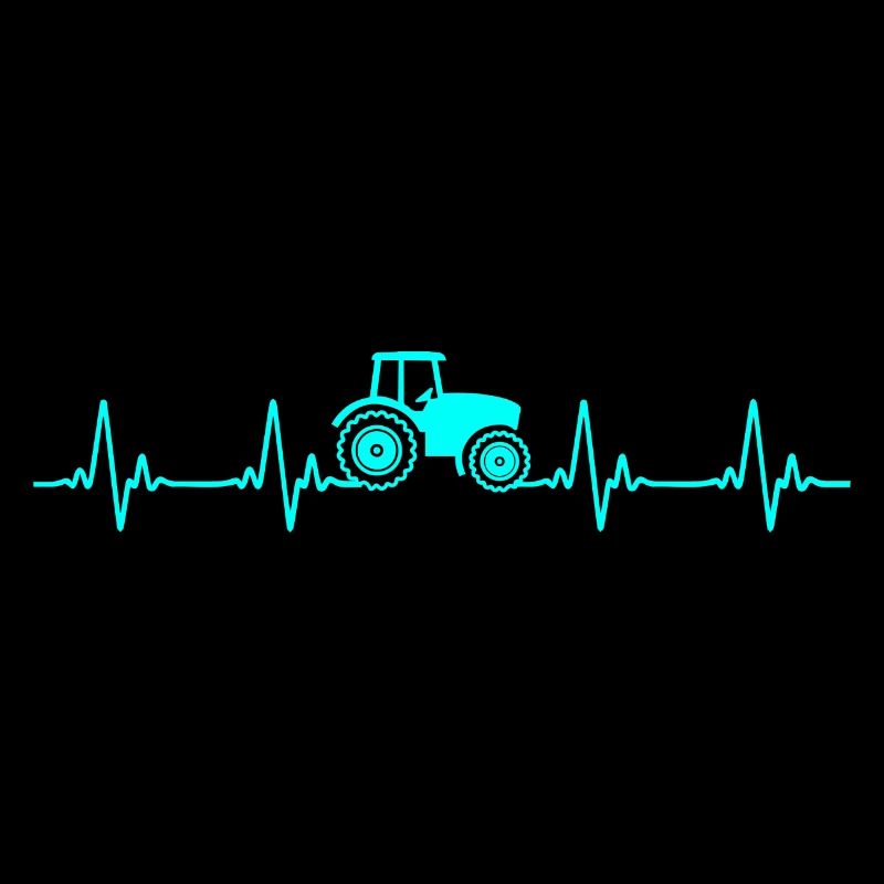 Traktor Tractor Trekker Heartbeat Herzschlag Liebe