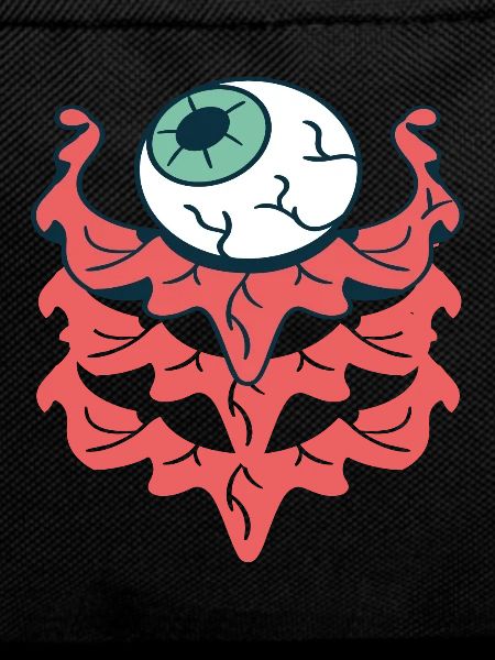 Creepy horror eyes