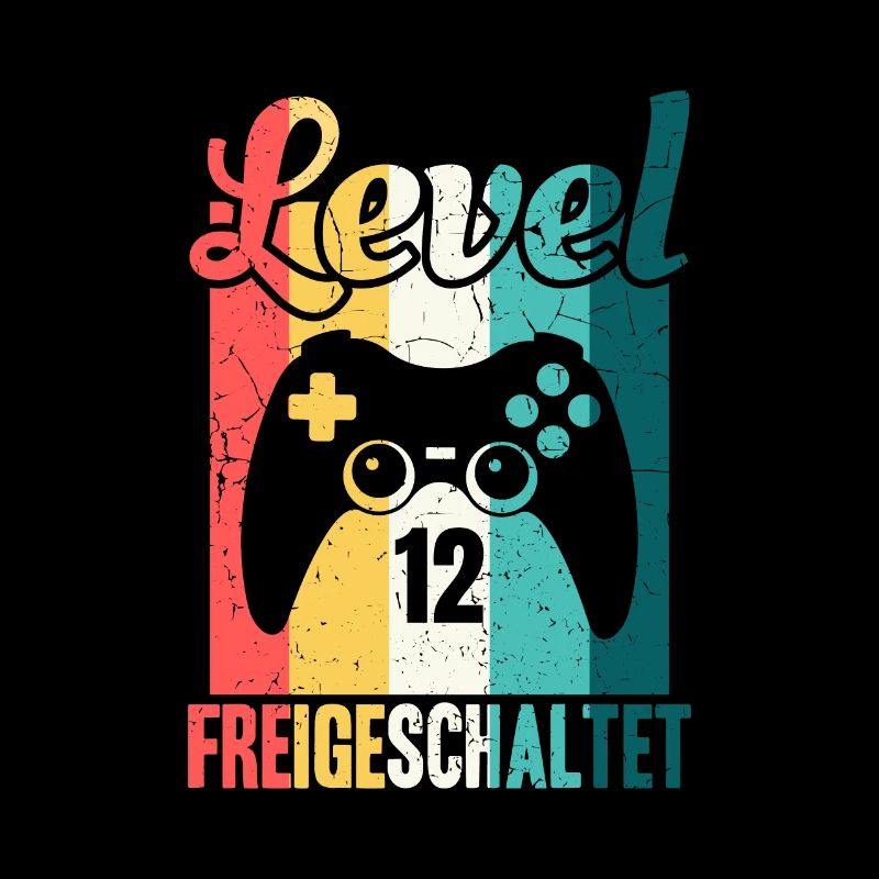 Level twelve unlocked gaming birthday