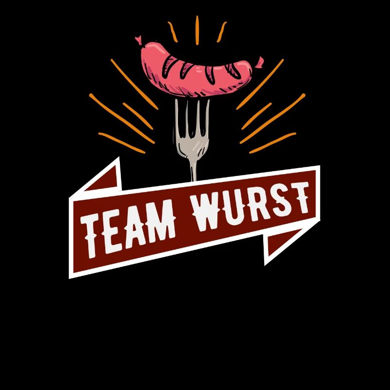 Team Wurst Bratwurst Fans Grillmeister