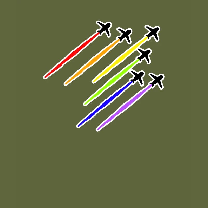 LGBT Flugzeug