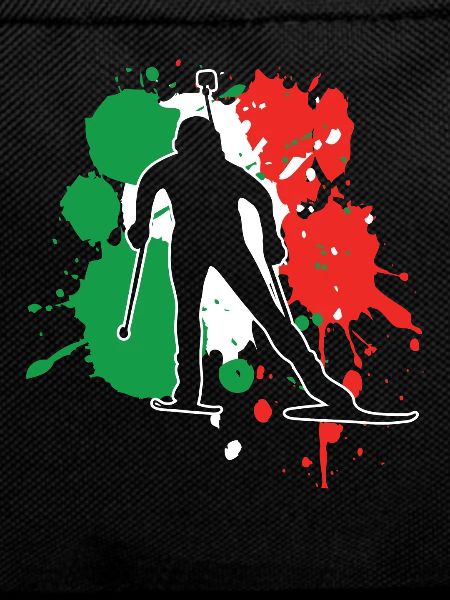 Italy Flag Biathlonist - Biathlon
