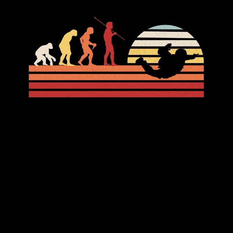 Retro Skydiving Skydivers